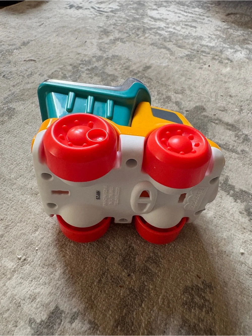 Fisher-Price Poppity Pop Dump Truck Push-Along Toy Ball Popper Vehicle
